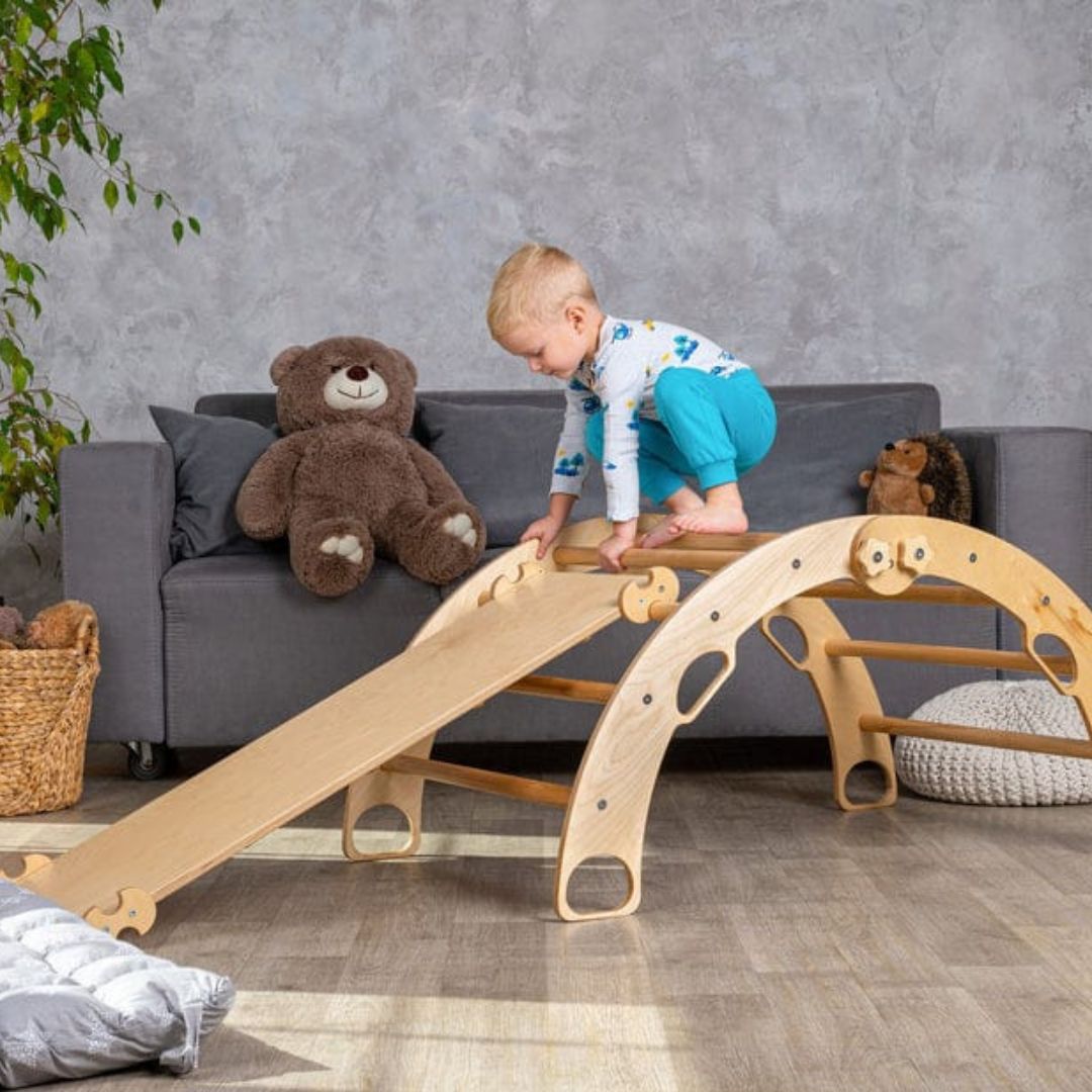 Versatile Montessori Climbing Arch Set