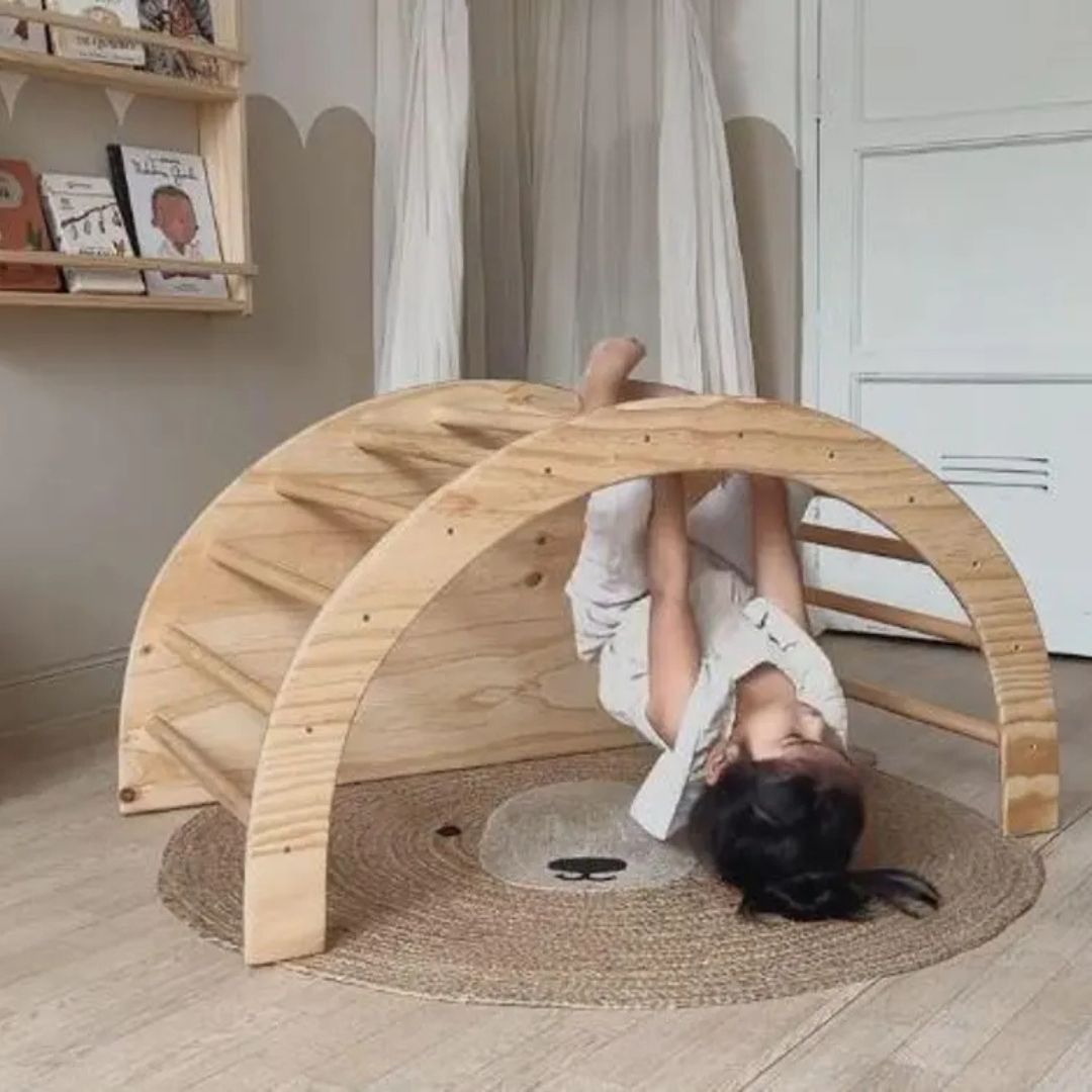 Multi-Functional Wooden Play Set With Cushions