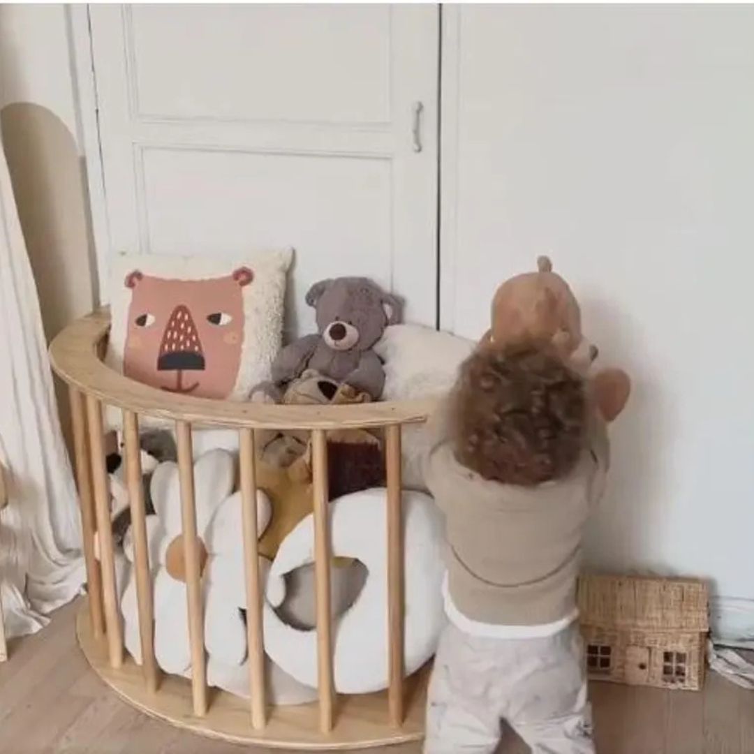 Multi-Functional Wooden Play Set With Cushions