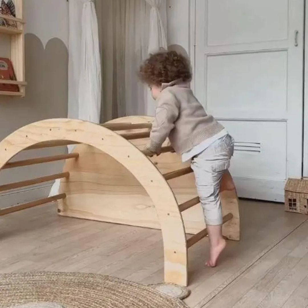 Multi-Functional Wooden Play Set With Cushions