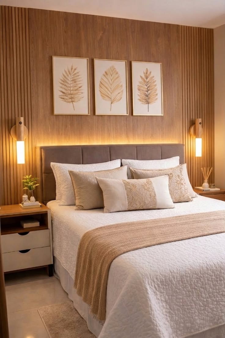 The Sienna Box-Tuft Platform Bed