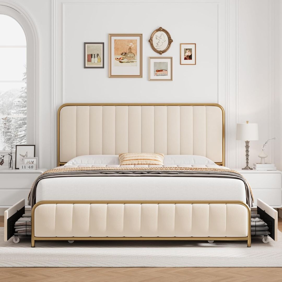 Modern Upholstered Bed