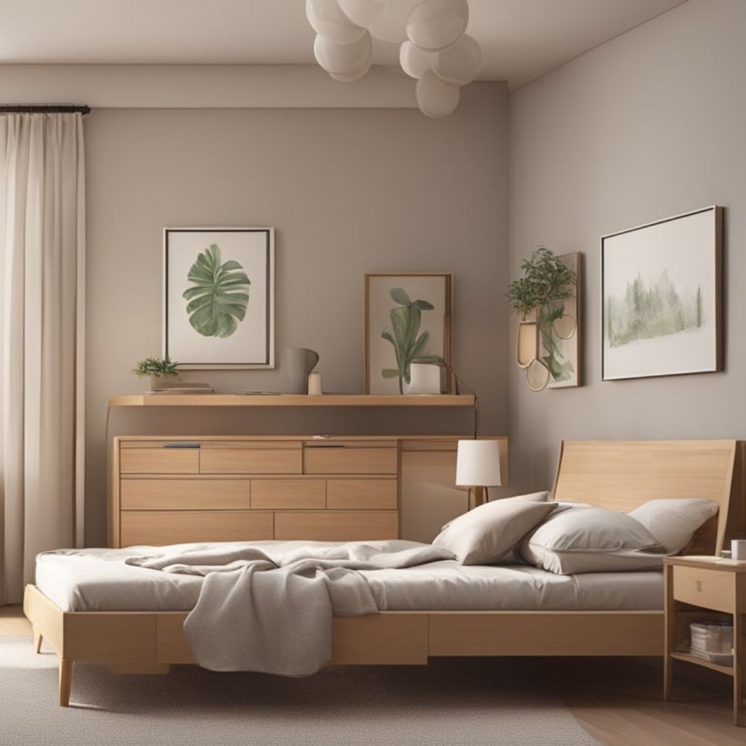 Mid-Century Modern Bed