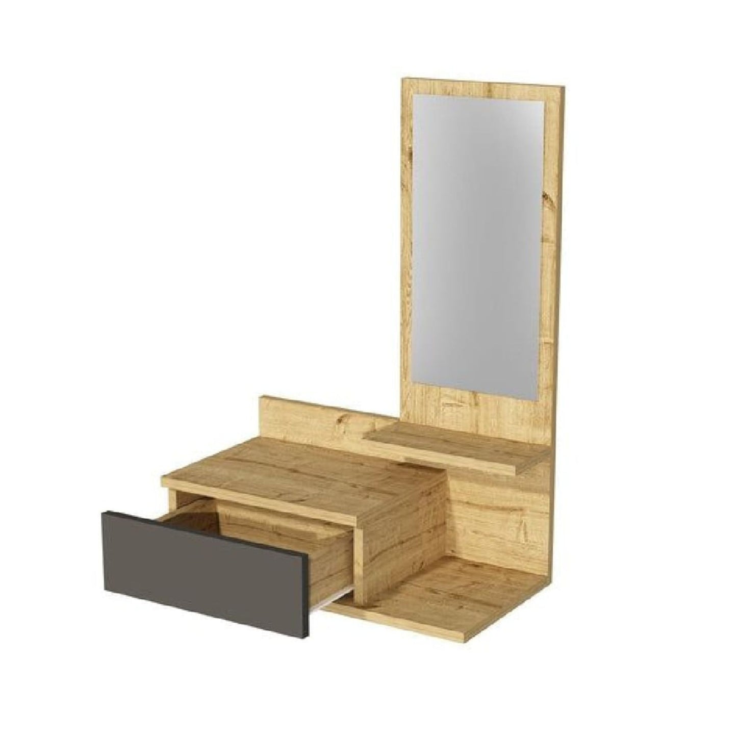Wall Mounted Dressing Table With Drawer