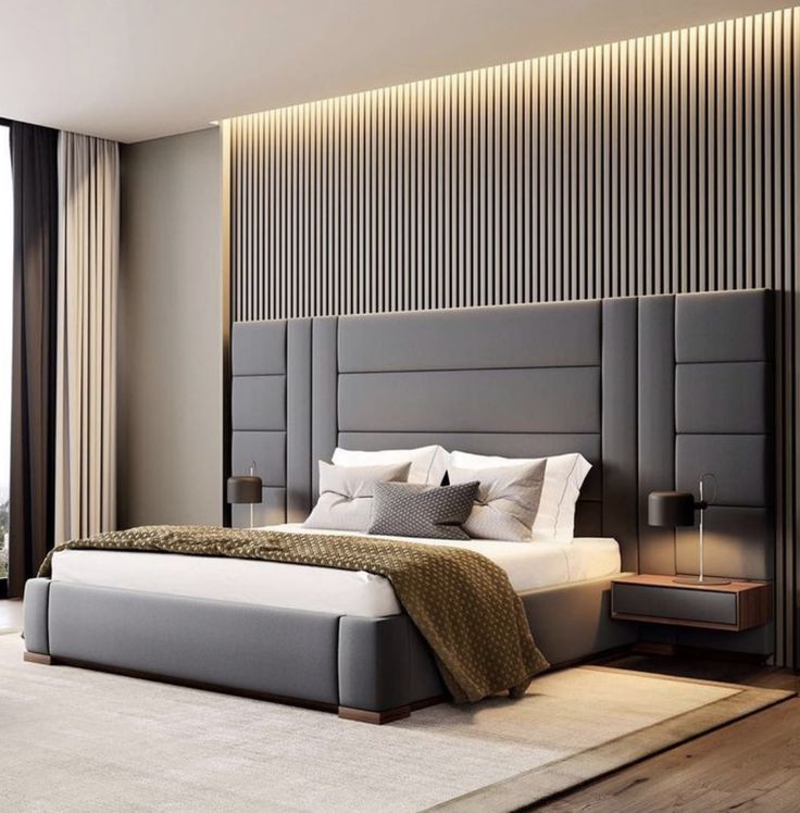 The Glow-Panel King Size Bed