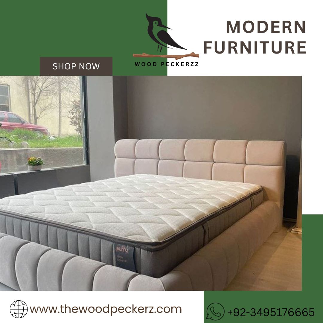 Modern Upholstered Bed