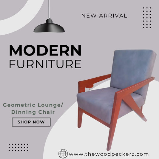 Geometric Lounge/Dining Chair