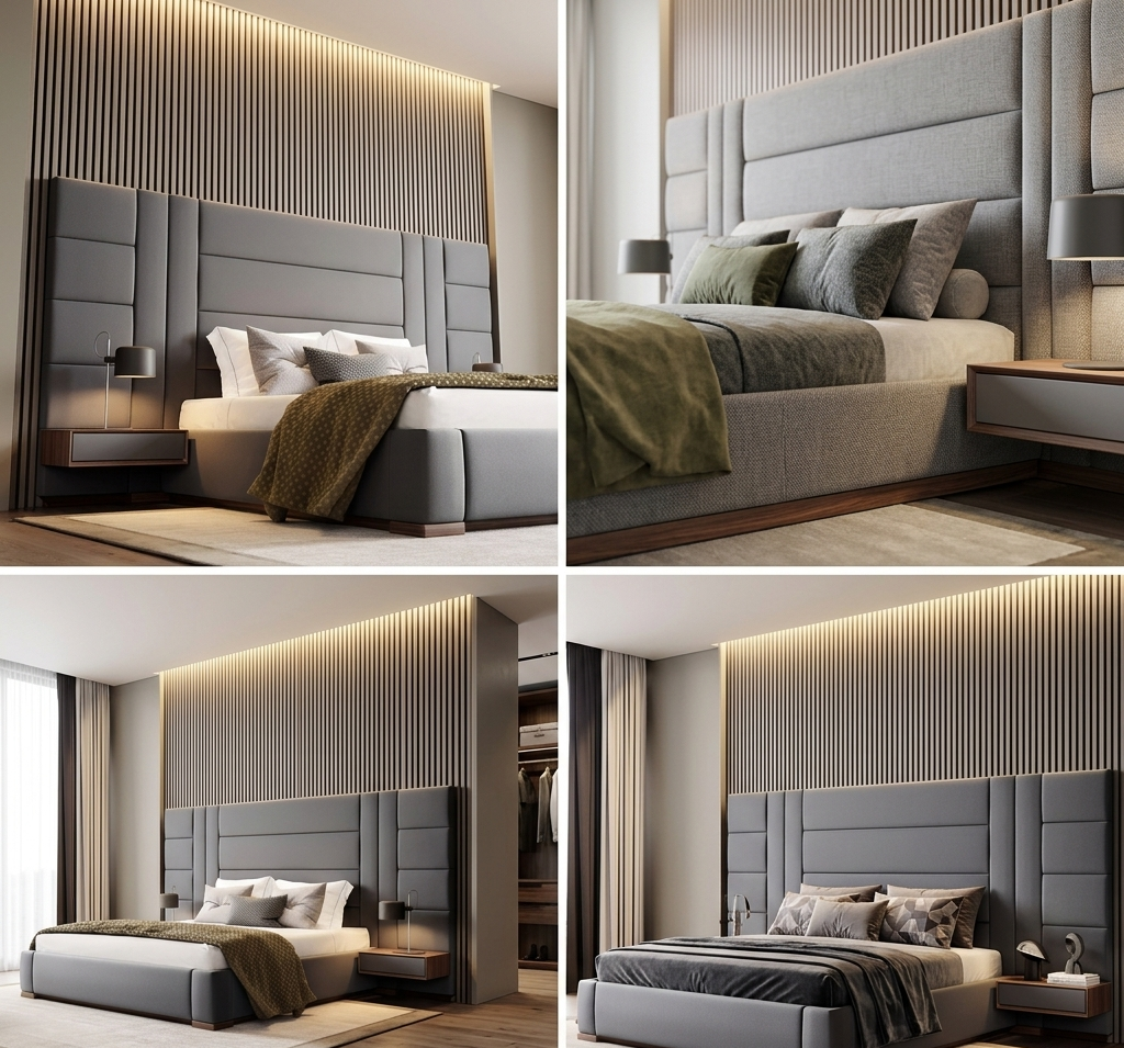 The Glow-Panel King Size Bed