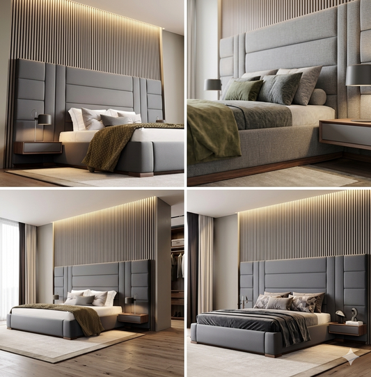 The Glow-Panel King Size Bed
