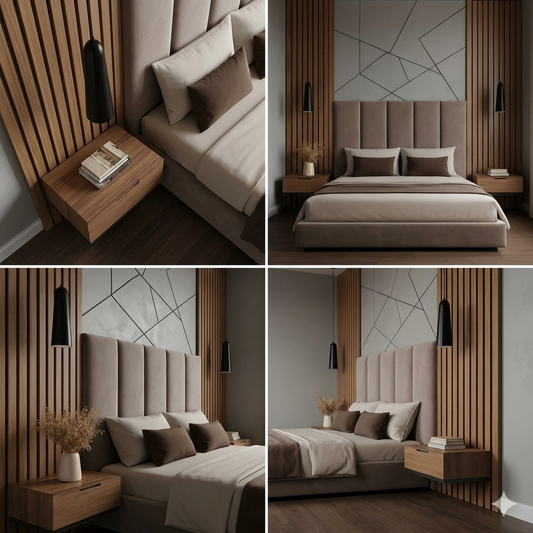 Mid-Century Modern Bed