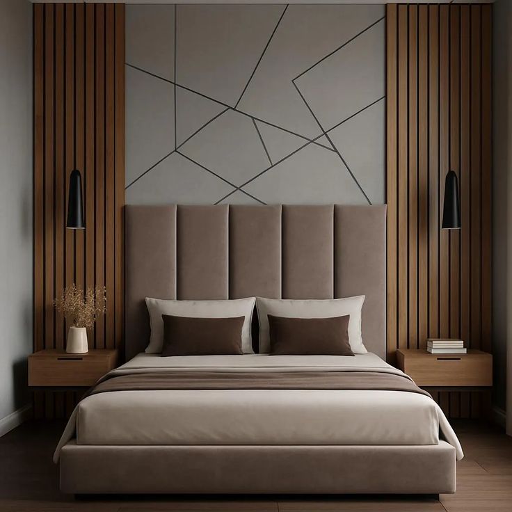Mid-Century Modern Bed