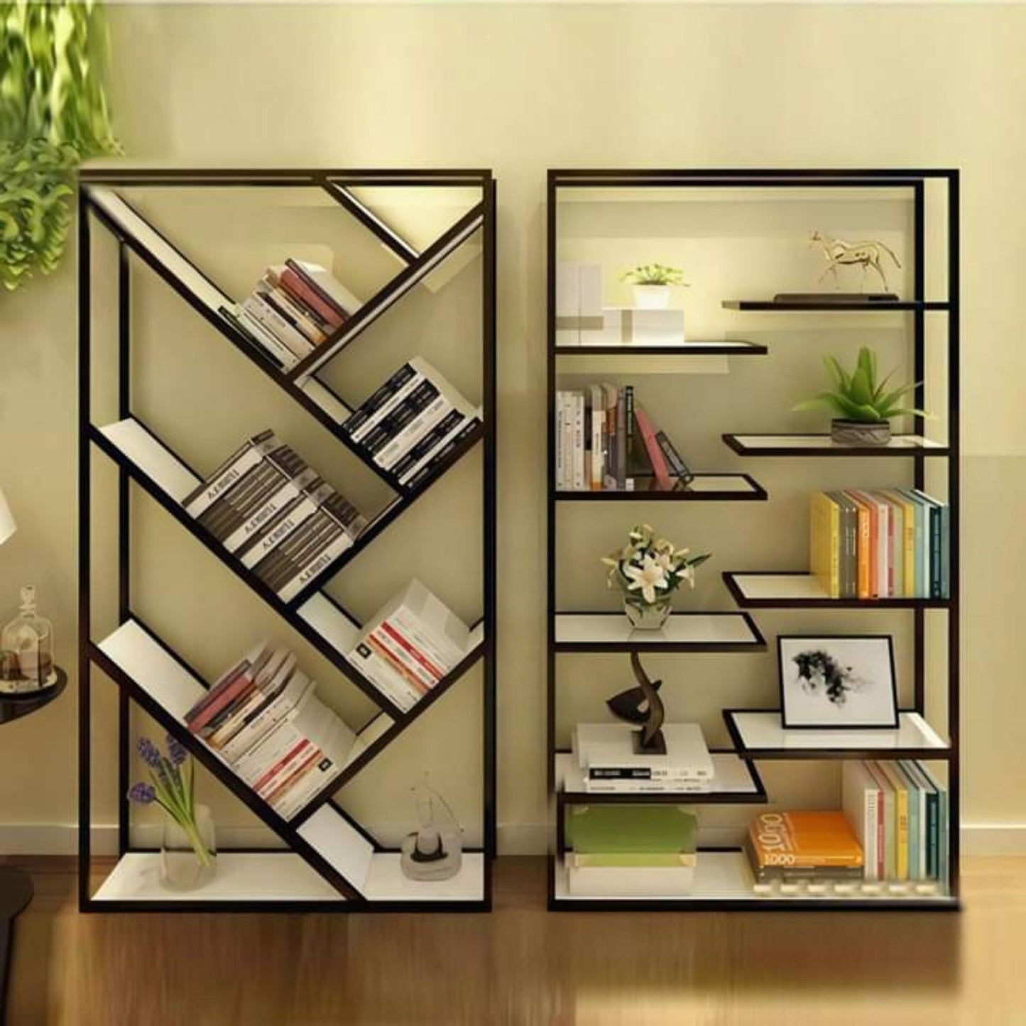 Library Furniture Stainless Steel Bookshelf