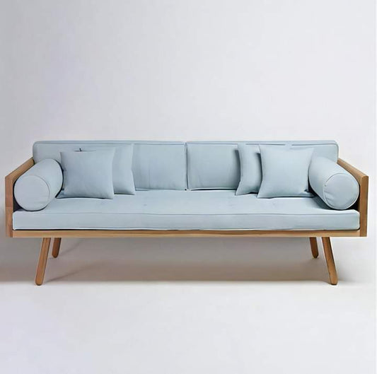 Wooden Frame sofa With Cushions